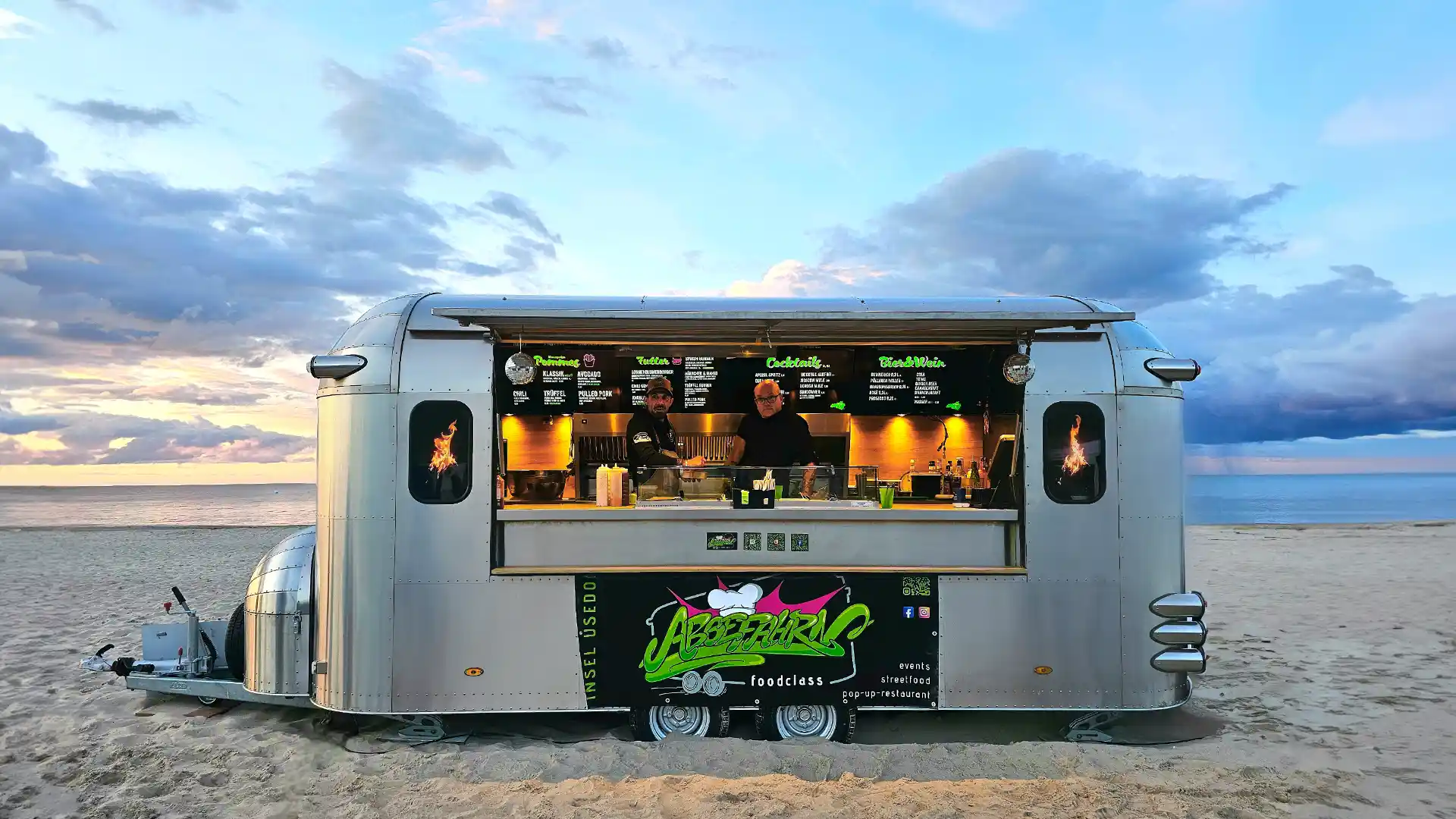 Foodtruck Usedom am Strand